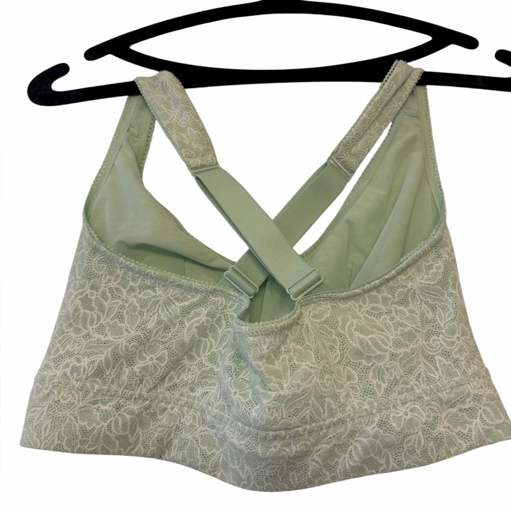 Cacique Lace Longline Bralette in Light Sage - Picture 6 of 8